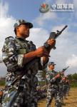西沙守兵恶劣环境苦练守岛军事技能