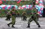 俄罗斯海军陆战队士兵演示格斗技能