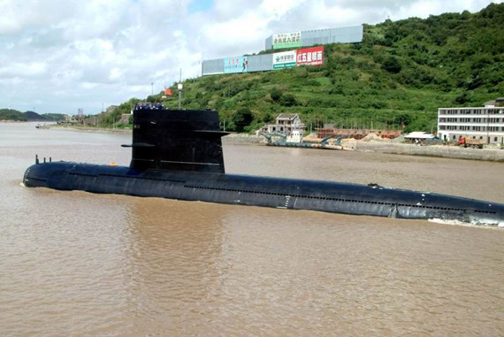 中国潜艇悄然逼近美国航母吓懵美军指挥官(图)