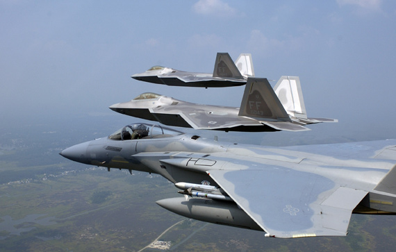 图文：F-22A的前向隐身性能十分优秀