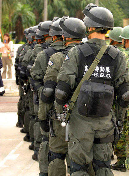 图文:台湾宪兵特勤部队