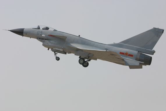 图文:中国国产歼-10战斗机