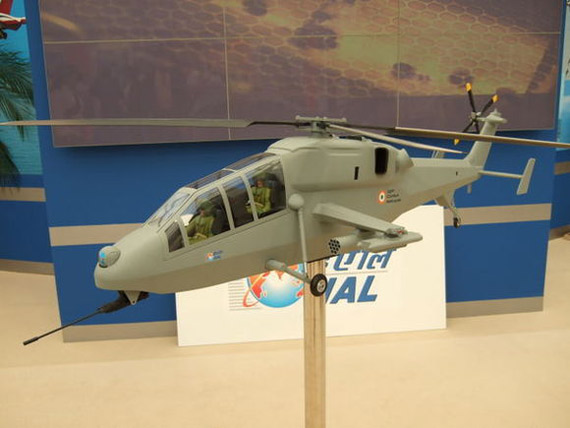 印度国产LCH轻型战斗直升机明年3月首飞(组图)