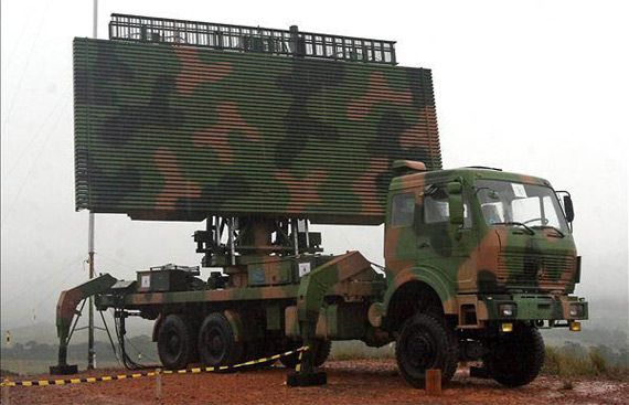 中国制造的JYL1雷达车