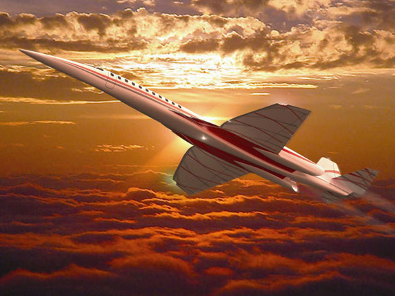 未来最炫的飞机---aerion超音速飞机
