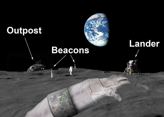 美国宇航局为登月宇航员开发高科技地图