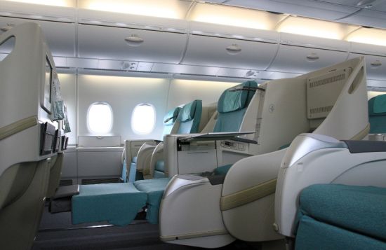 大韩航空A380商务舱――名仕专席座椅