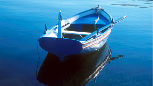 a rowing boat, BBC image