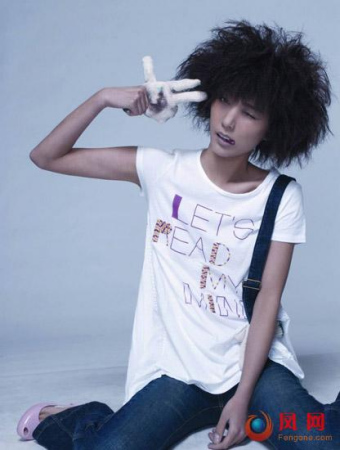 王珞丹:找男友不要求太帅(图)