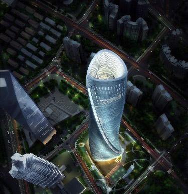 中国第一高楼“上海中心”主楼破土而出_尚品频道_新浪网