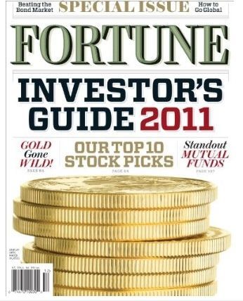 财富:2011年最具投资价值美国股票
