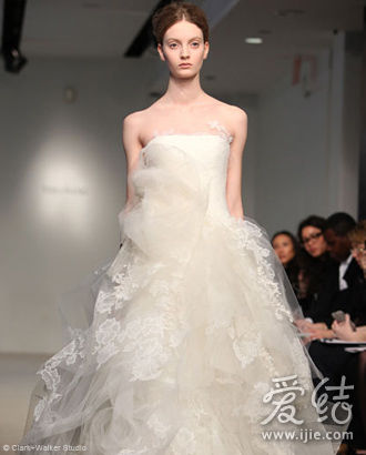 vera wang婚纱_vera wang 婚纱 蕾丝(3)