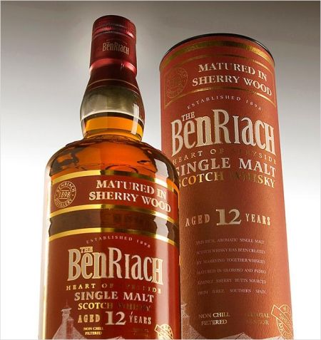BenRiach Wood Sherry Matured 12 Years Old
