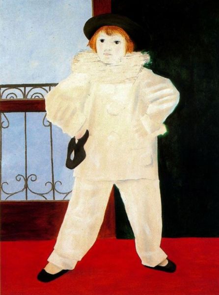 СıޡPaul dressed as Pierrot