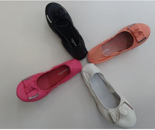 贝梦丽折叠式平底鞋