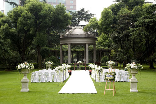 爱神祝福的花园 花园饭店(上海)春季婚展即将开