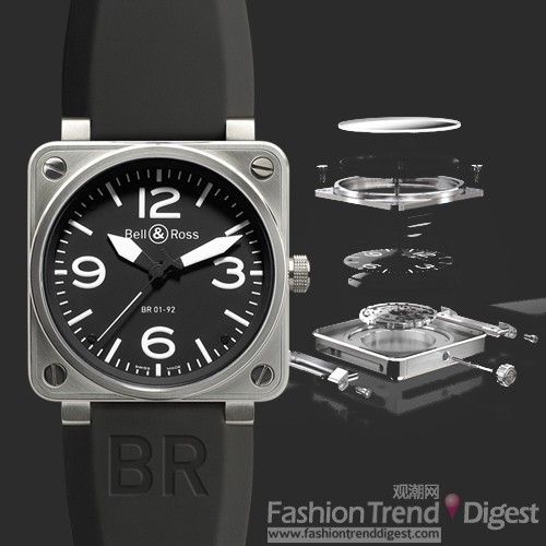 Bell&Rossʿ AVIATIONϵ BR 01-92 STEEL רҵ