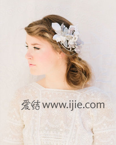 森女新娘最适用的浪漫发型