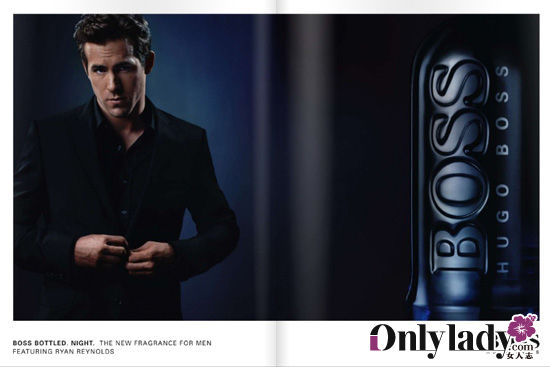 Ryan ReynoldsHugo Boss Bottled Night