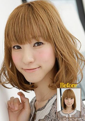 嬌俏梨花妹卷髮