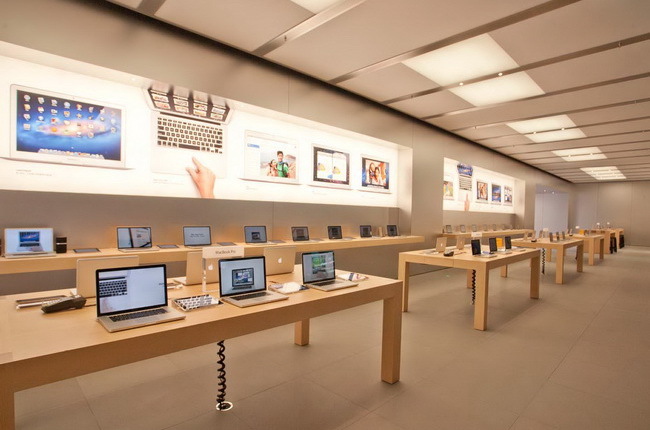亚洲最大苹果零售店+玻璃幕墙展示苹果新理念