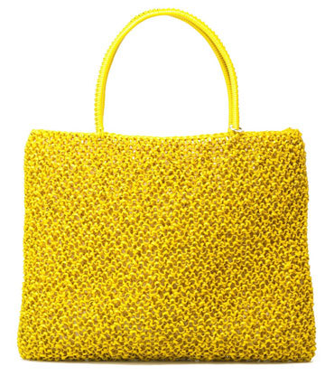 　　黄色款Anteprima Wirebag 2012春夏系列手袋