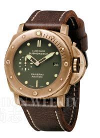 ɺLuminor Submersible 1950 3 Days Automatic BronzoPAM00382