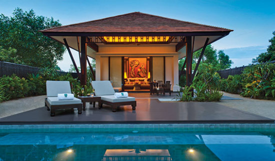 兰珂悦榕庄度假村是绝好的去处