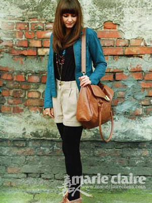 看欧美达人诠释<em>短裤配长靴</em>_新浪<em>女性</em>_新浪网