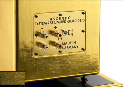 Ascendo金色音箱 一件纯粹的艺术品