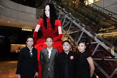 叶锦添“无忧”艺术展在京开幕(组图)_新浪尚品_新浪网