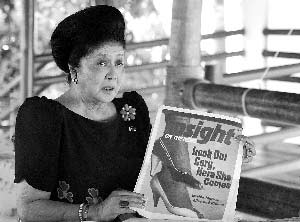 菲律宾前第一夫人80高龄选议员(图)