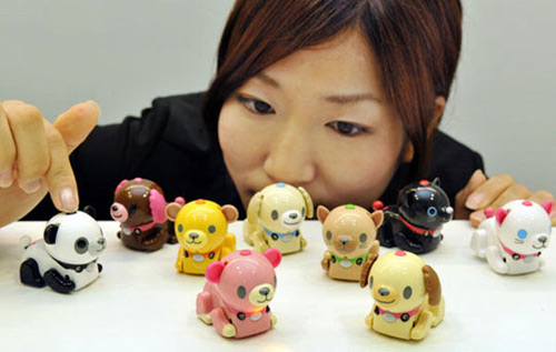 日本一公司推出微型机器宠物玩具(组图)