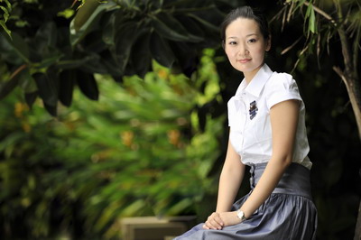 微笑天使陈珊武汉追梦海南圆梦