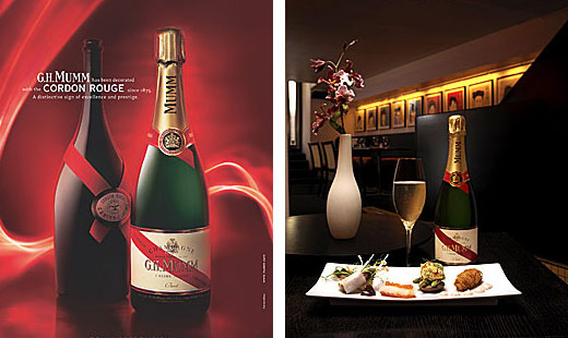 法国原装进口 玛姆红带香槟 champagne g.h.mumm brut