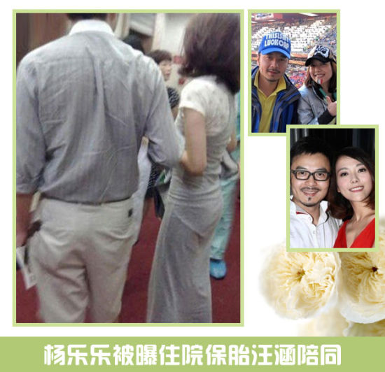 杨乐乐保胎汪涵陪同 五花八门明星保胎法
