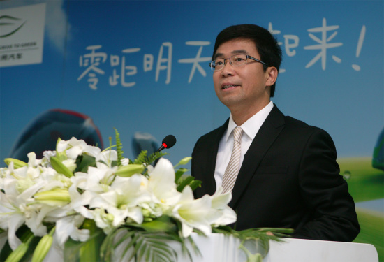 上海通用汽车总经理丁磊宣布绿动未来2015战略