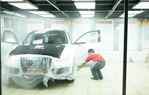 上海追得汽车贴膜标准化施工视频受好评