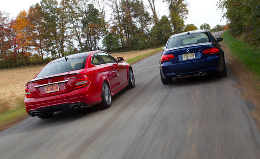 2012-mercedes-benz-c63-amg-coupe-and-2012-bmw-m3-coupe