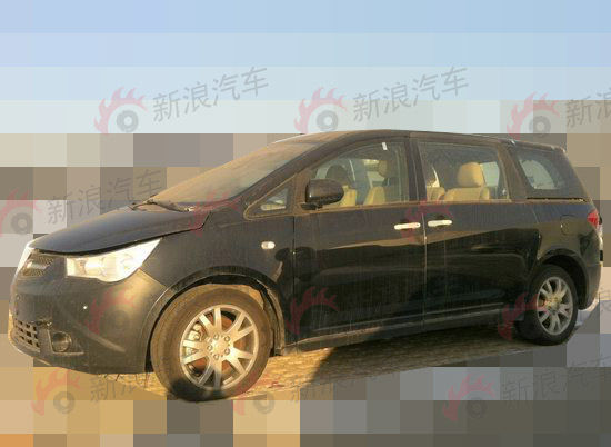 吉利首款MPV车型 帝豪EV825量产上市_南京