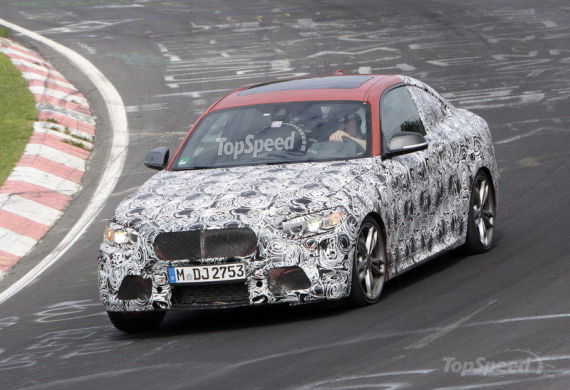 宝马M235i Coupe谍照 宝马M235i Coupe谍照