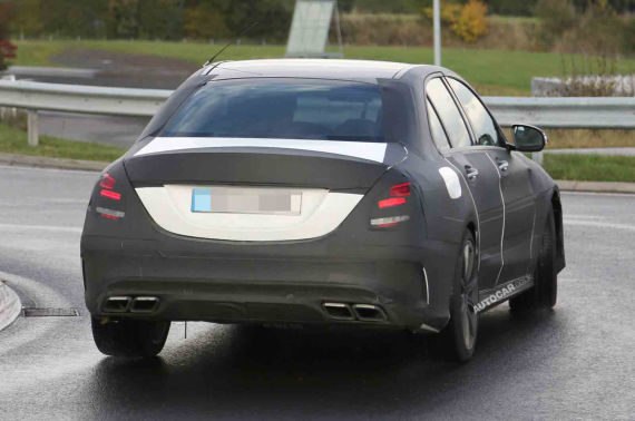 Mercedes-Benz C-class C63 AMG Spy 07