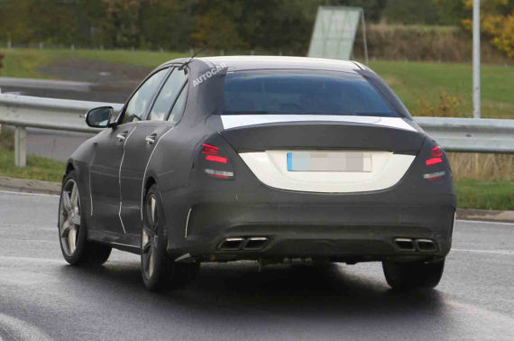 Mercedes-Benz C-class C63 AMG Spy 08