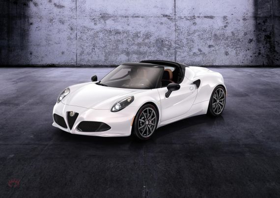 ŷAlfa Romeo4C Spider Concept