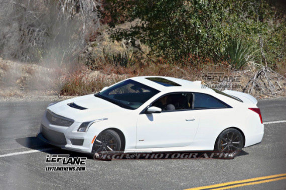 Cadillac ATS-V Coupe Spy 02