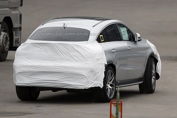 Mercedes-Benz GLE Coupe Spy 03