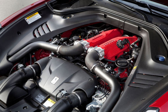 Ferrari California Turbo Engine