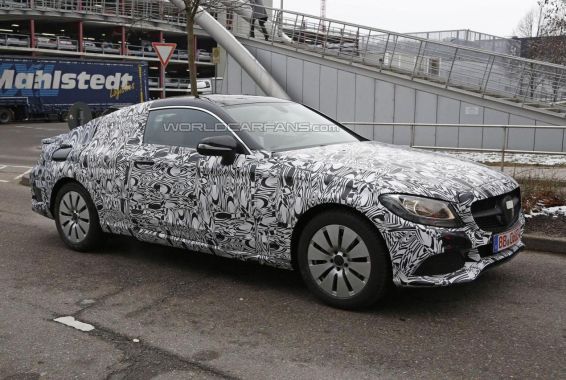 00 pc Mercedes C-Class Coupe spy