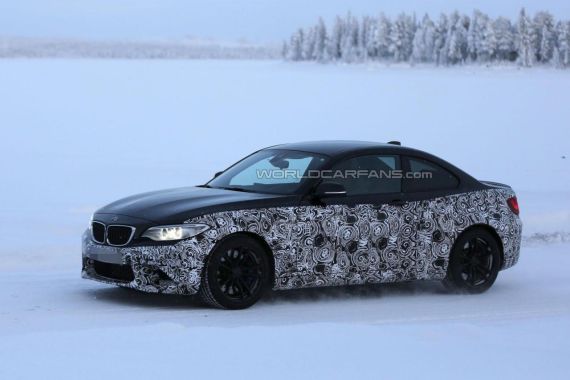 BMW M2 Coupe spy 02