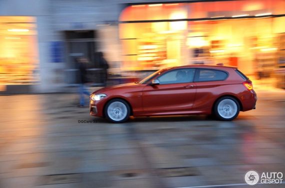 BMW M135i Facelift Spy 02